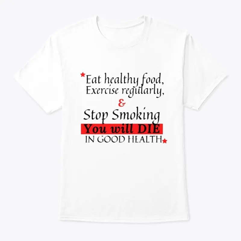 Smoking, eating, sports and death